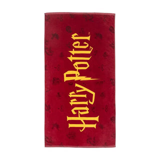 Serviette Plage Harry Potter 70x140 cm microfibre -  La boutique Aux 2 Balais