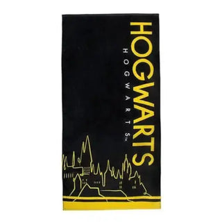 Serviette Plage Hogwarts 70x140 cm coton -  La boutique Aux 2 Balais