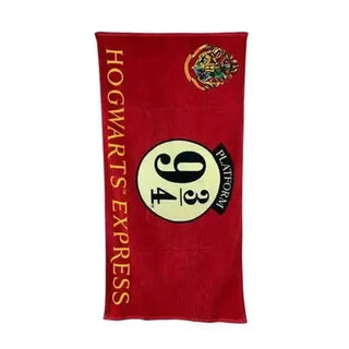 Serviette de bain voie 9 3/4 -  La boutique Aux 2 Balais