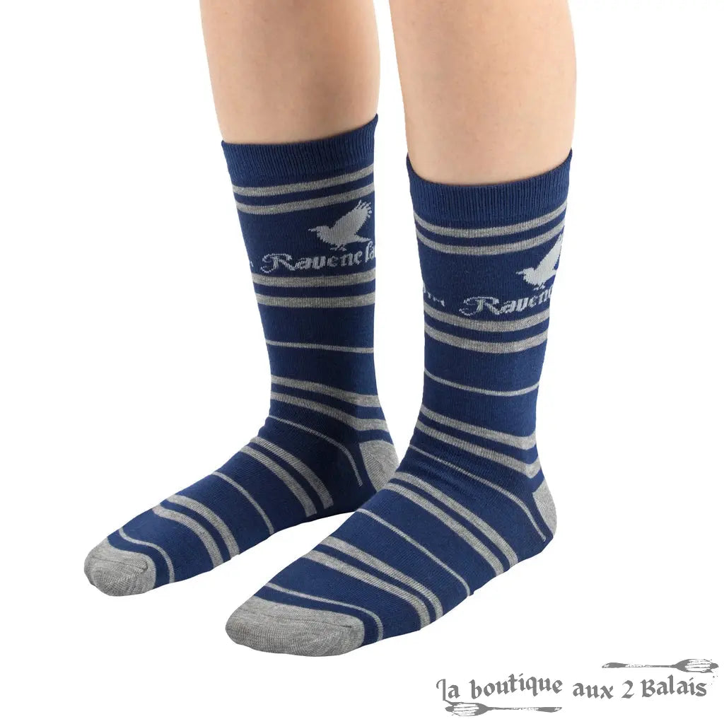 Set 3 Paires de Chaussettes Serdaigle Harry Potter Taille 35-45