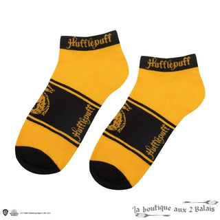 Set 3 Paires de Socquettes Poufsouffle Harry Potter Taille 35-45