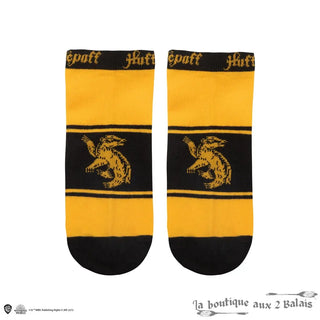 Set 3 Paires de Socquettes Poufsouffle Harry Potter Taille 35-45