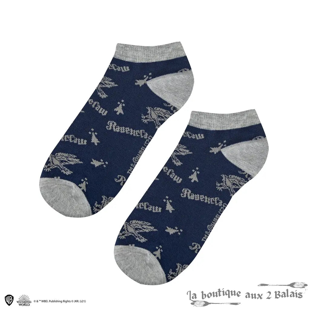 Set 3 Paires de Socquettes Serdaigle Harry Potter Taille 35-45