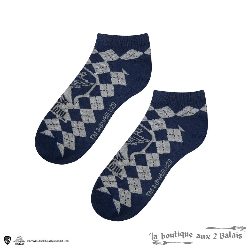 Set 3 Paires de Socquettes Serdaigle Harry Potter Taille 35-45
