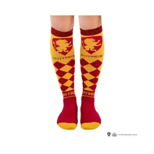 Set 3 paires de chaussettes hautes Gryffondor -  La boutique Aux 2 Balais