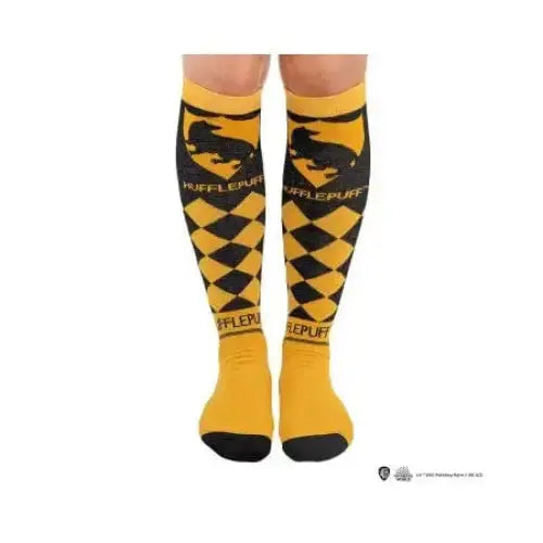 Set 3 paires de chaussettes hautes Poufsouffle -  La boutique Aux 2 Balais
