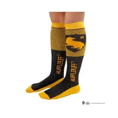 Set 3 paires de chaussettes hautes Poufsouffle -  La boutique Aux 2 Balais