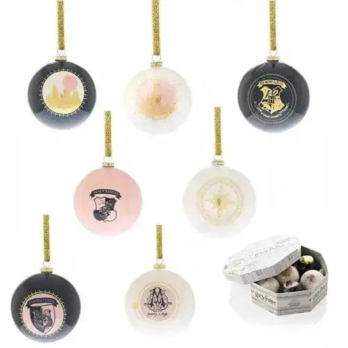 Set 7 Boules de Noël Coupe des 3 Sorciers -  La boutique Aux 2 Balais
