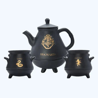 Set Théière 1000ml et 2 Mugs Chaudrons Harry Potter - Finition Dorée -  La boutique Aux 2 Balais