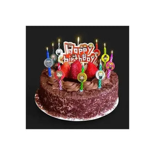 Set de 10 bougies anniversaire Kawaii -  La boutique Aux 2 Balais