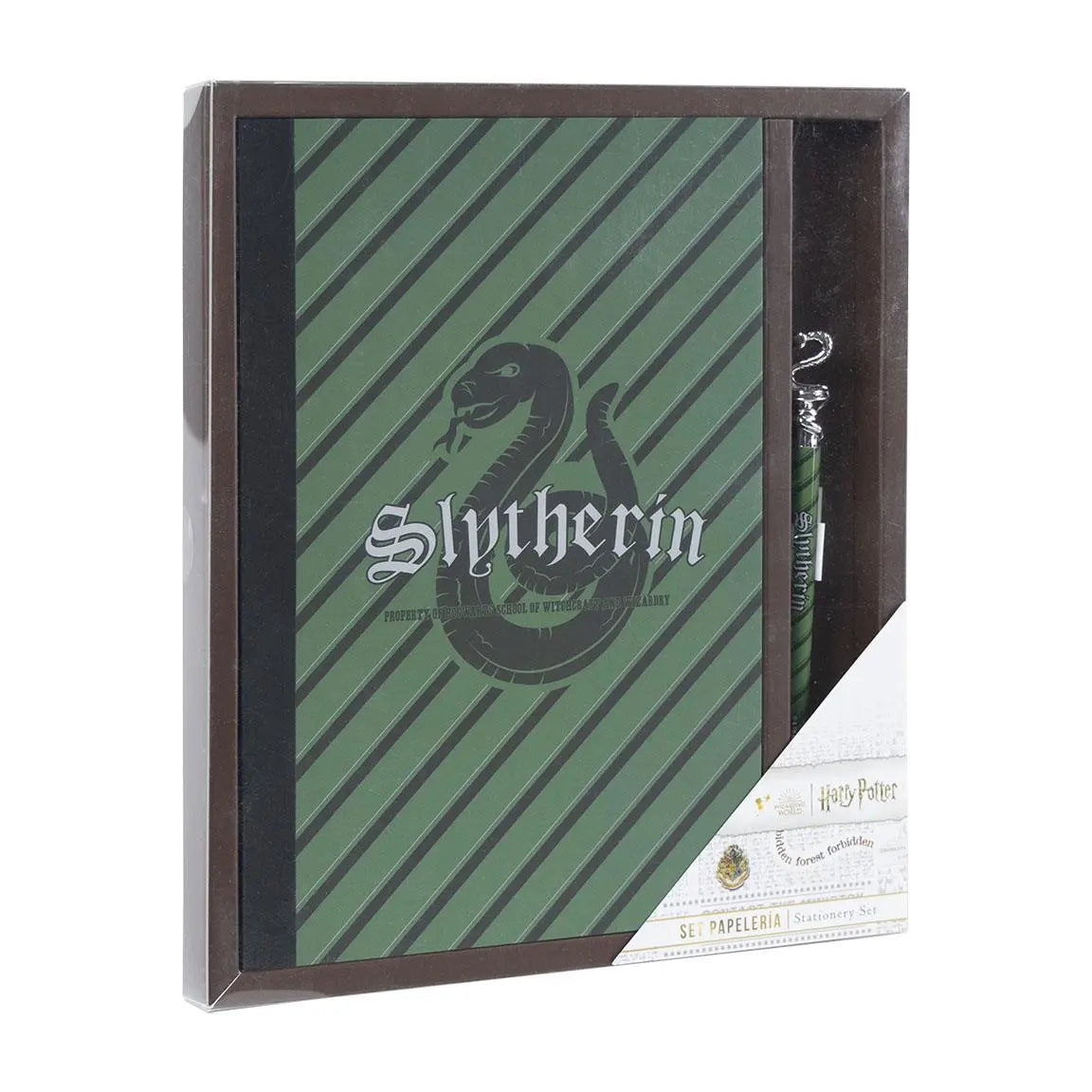 Set de Papeterie Serpentard -  La boutique Aux 2 Balais