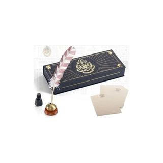 Set plume d'écriture Poudlard avec papier à en tête -  La boutique Aux 2 Balais