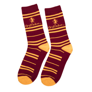 Set 3 Paires de Chaussettes Gryffondor Harry Potter Taille 35-45