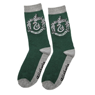 Set 3 Paires de Chaussettes Serpentard Harry Potter Taille 35-45
