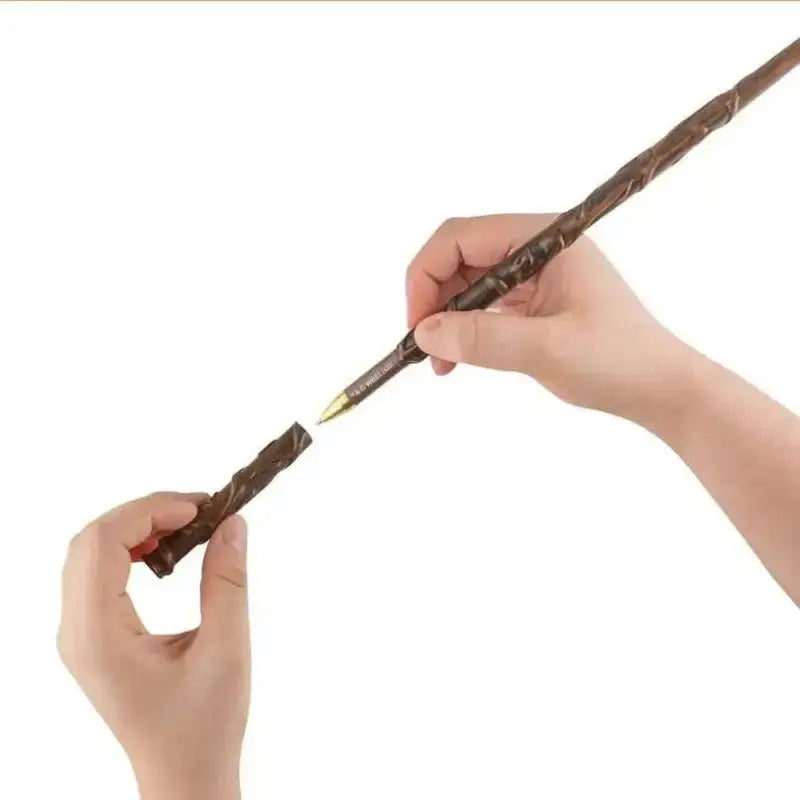 Stylo Baguette Hermione et son marque page 3D -  La boutique Aux 2 Balais