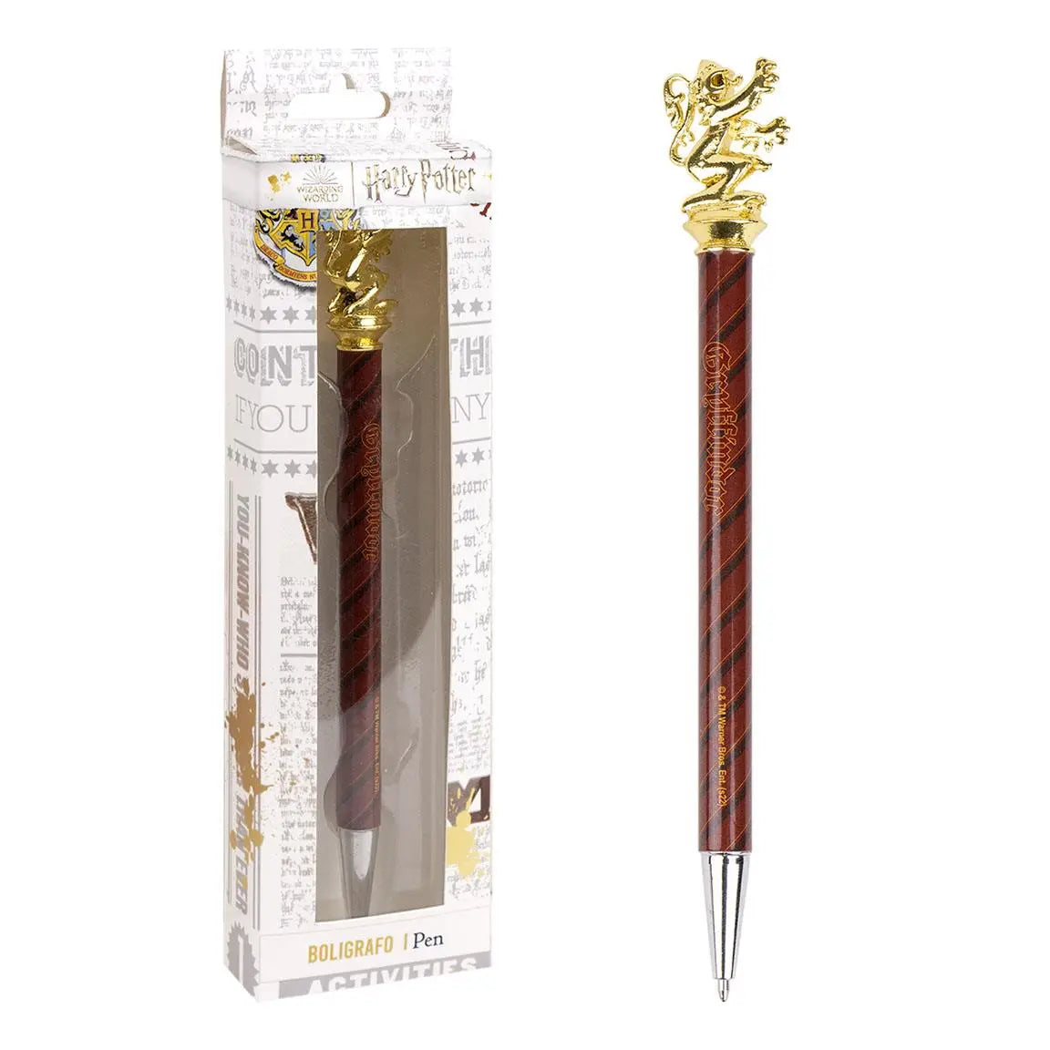 Stylo Bille Gryffondor -  La boutique Aux 2 Balais