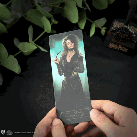 Stylo baguette avec support et marque-pages Bellatrix Lestrange -  La boutique Aux 2 Balais