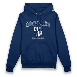 Sweat Hogwarts Quidditch Bleu -  La boutique Aux 2 Balais