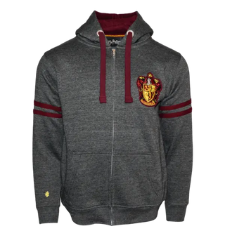 Sweat à capuche zippé Gryffondor Unisexe -  La boutique Aux 2 Balais