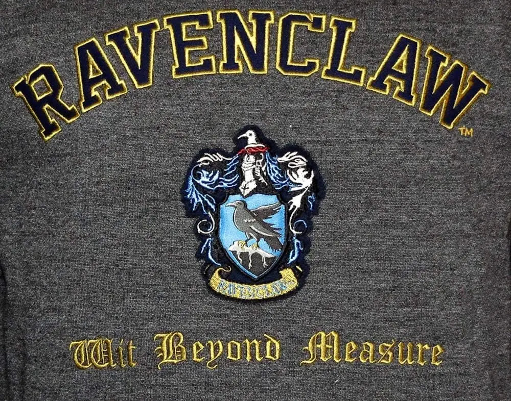 Sweat capuche premium Serdaigle - Maison Harry Potter -  La boutique Aux 2 Balais