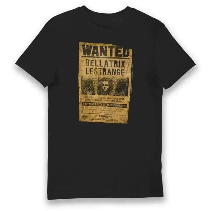 T Shirt Bellatrix Wanted Adulte -  La boutique Aux 2 Balais