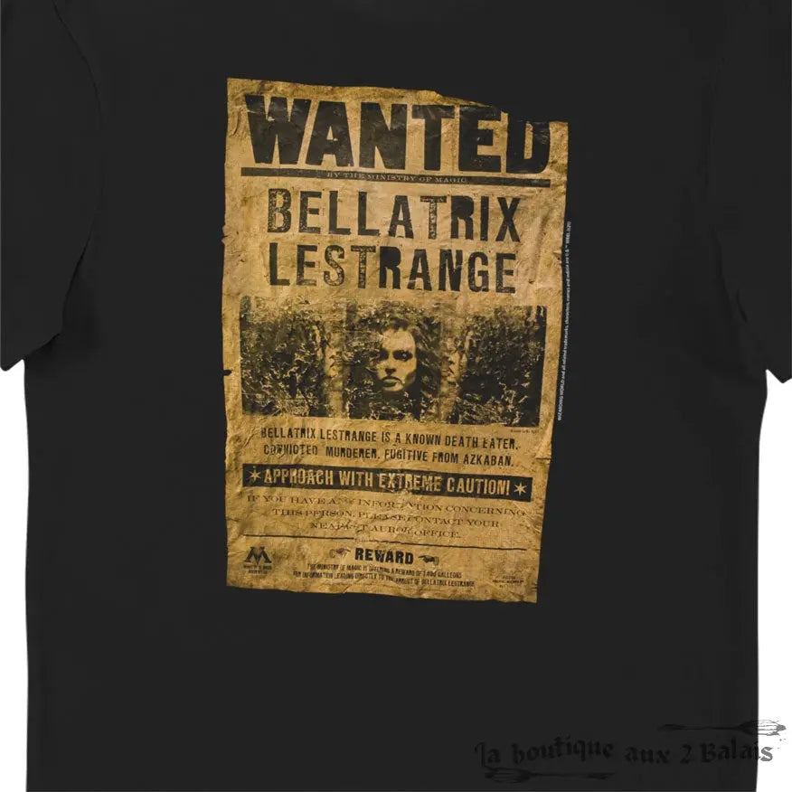 T Shirt Bellatrix Wanted Adulte