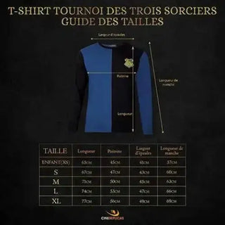 T-Shirt Cho Chang Tournoi des 3 Sorciers -  La boutique Aux 2 Balais