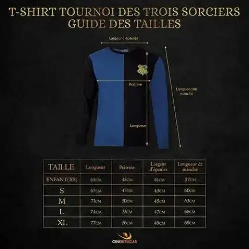 T-Shirt Cho Chang Tournoi des 3 Sorciers -  La boutique Aux 2 Balais