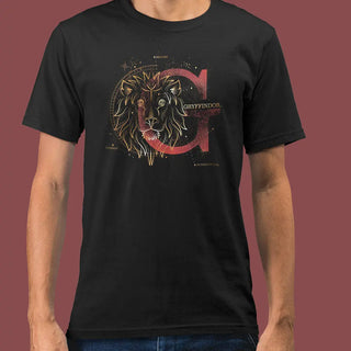T-shirt Gryffondor Glow in the Dark - Adulte Unisexe -  La boutique Aux 2 Balais