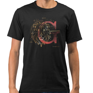 T-shirt Gryffondor Glow in the Dark - Adulte Unisexe