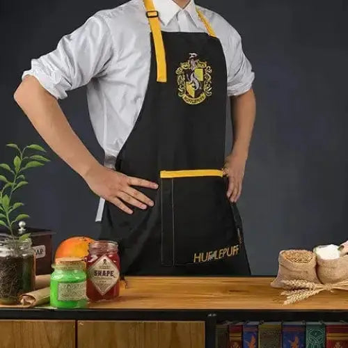 Tablier de cuisine Poufsouffle - Harry Potter -  La boutique Aux 2 Balais