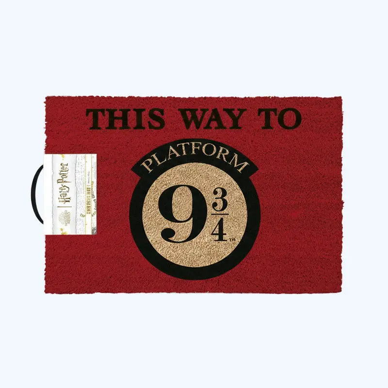 Tapis Paillasson Platform 9 3/4 Harry Potter - Entrée Magique ...
