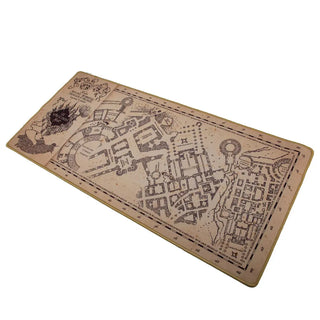 Tapis de Bureau Harry Potter Carte du Maraudeur XXL -  La boutique Aux 2 Balais