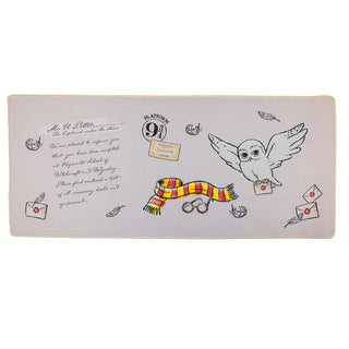 Tapis de Bureau Harry Potter Hedwige XXL -  La boutique Aux 2 Balais