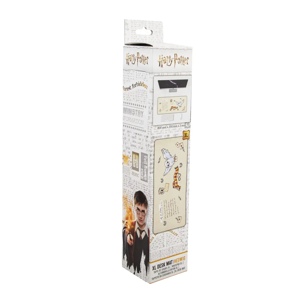Tapis de Bureau Harry Potter Hedwige XXL -  La boutique Aux 2 Balais