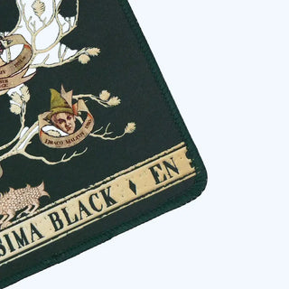 Tapis de bureau Famille Black – Grande surface 80x35 cm -  La boutique Aux 2 Balais