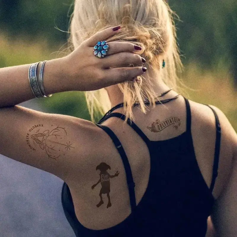 tatouages Harry Potter pour fans de magie