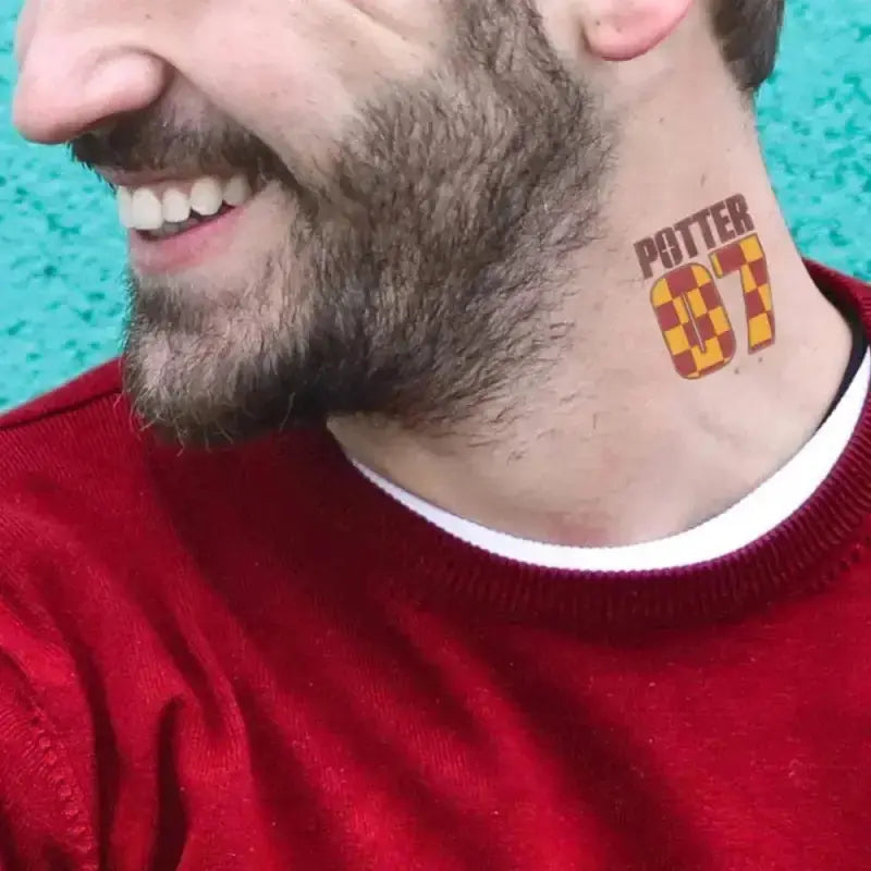 tatouages temporaires inspirés de l'univers Harry Potter