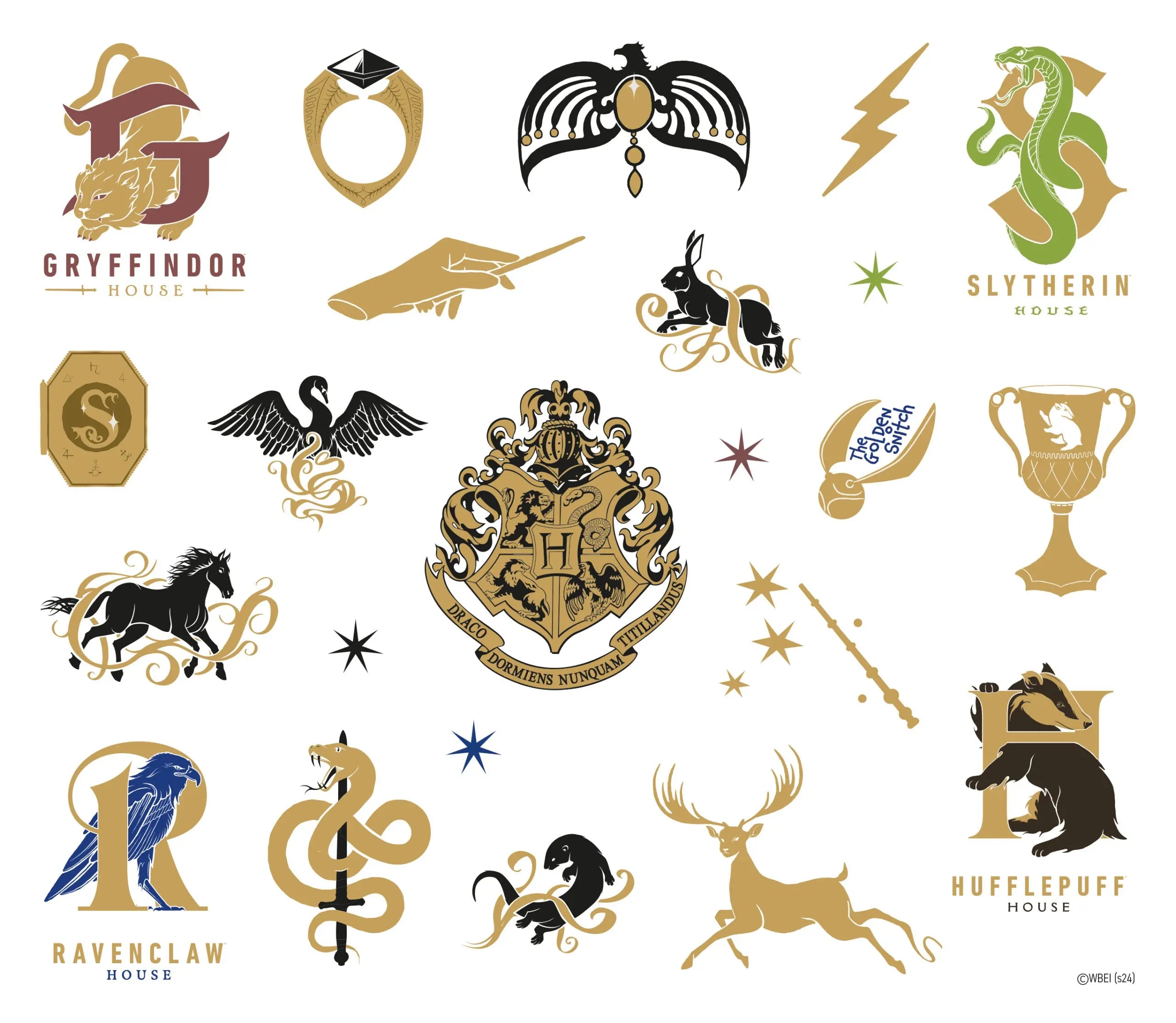 Tattoos Éphémères Harry Potter – 80 Tatouages -  La boutique Aux 2 Balais