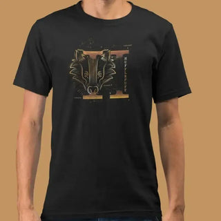 Tee-shirt Poufsouffle Noir -  La boutique Aux 2 Balais