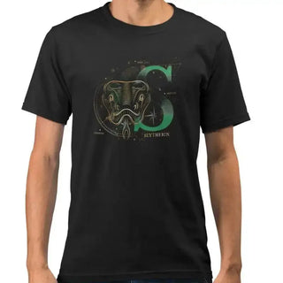 Tee-shirt Serpentard Noir -  La boutique Aux 2 Balais