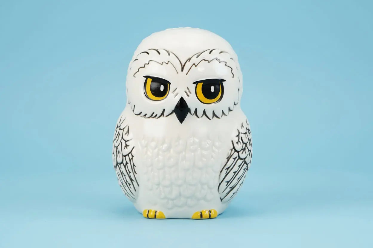 Tirelire Harry Potter Hedwige en Céramique - 13 cm -  La boutique Aux 2 Balais