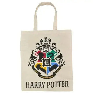 Tote bag en coton Hogwarts -  La boutique Aux 2 Balais