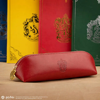 Trousse Gryffondor Harry Potter en similicuir rouge élégant -  La boutique Aux 2 Balais