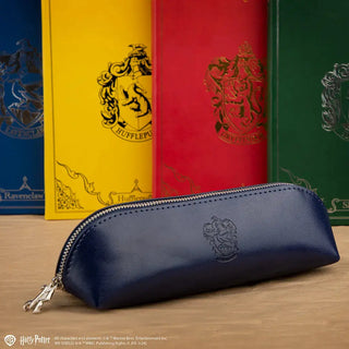 Trousse Serdaigle Harry Potter en similicuir bleu élégant -  La boutique Aux 2 Balais