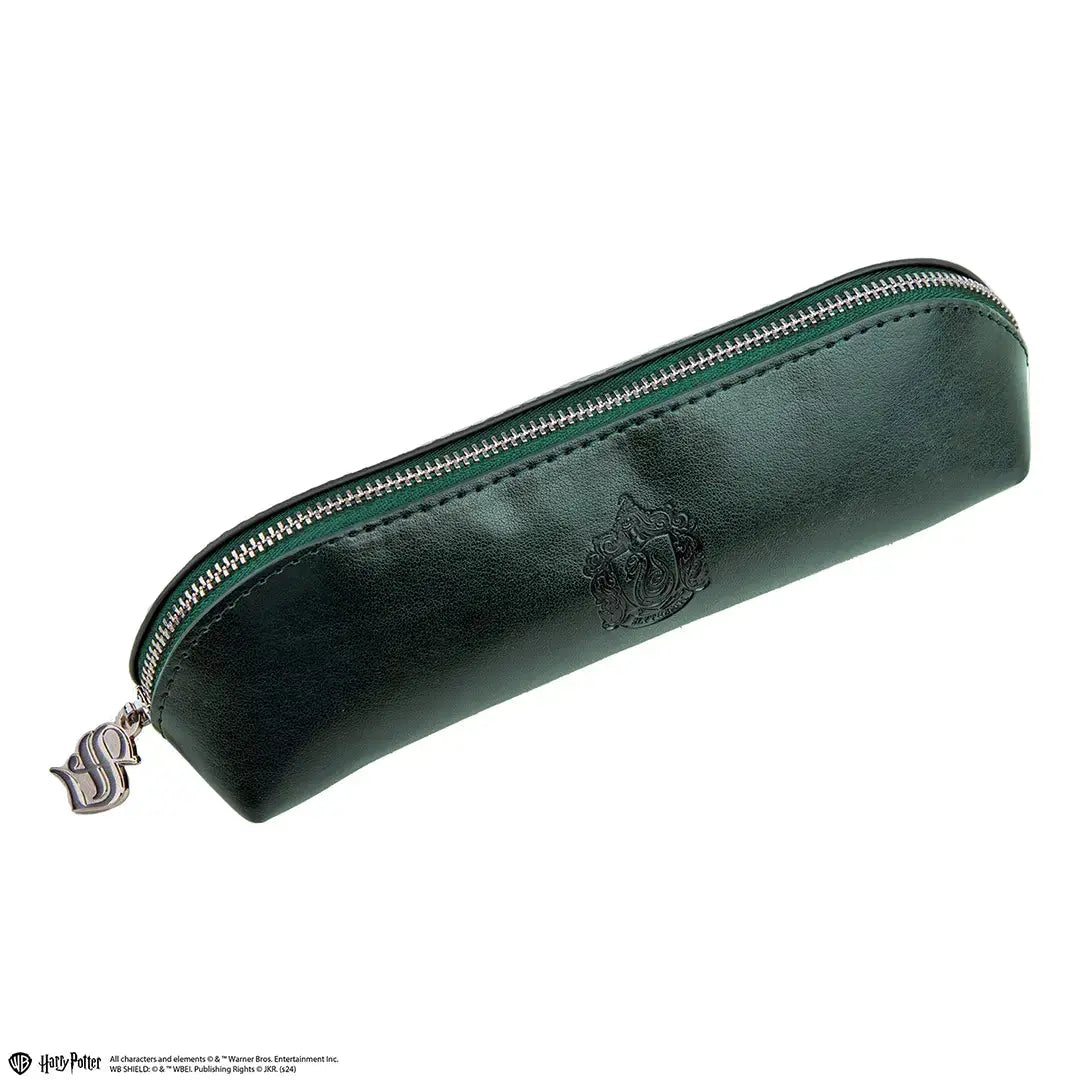 Trousse Serpentard Harry Potter en similicuir vert élégant -  La boutique Aux 2 Balais