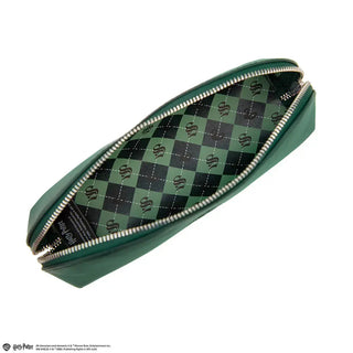 Trousse Serpentard Harry Potter en similicuir vert élégant -  La boutique Aux 2 Balais