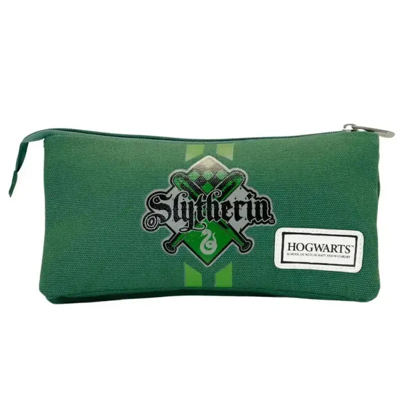 Trousse triple Serpentard -  La boutique Aux 2 Balais