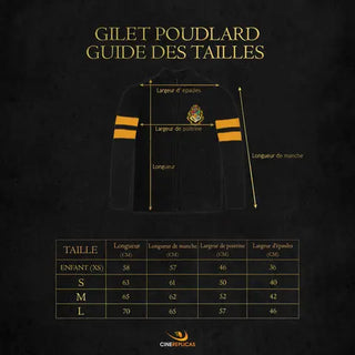 Veste Poudlard -  La boutique Aux 2 Balais