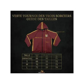 Veste Tournoi des 3 Sorciers Harry Potter -  La boutique Aux 2 Balais